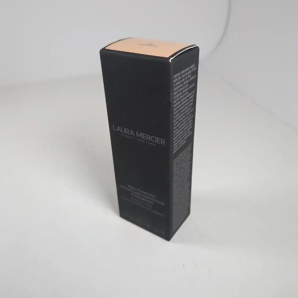 LAURA MERCIER Real Flawless Weightless Perfecting Foundation 1oz NEW 2N1 Cashew‎